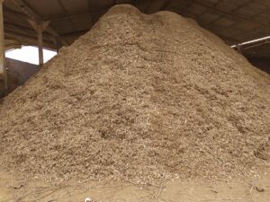 Biomasa de triturado de poda - detalle 2