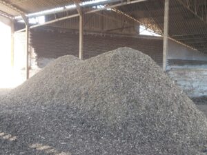 Biomasa de triturado de poda - detalle 3